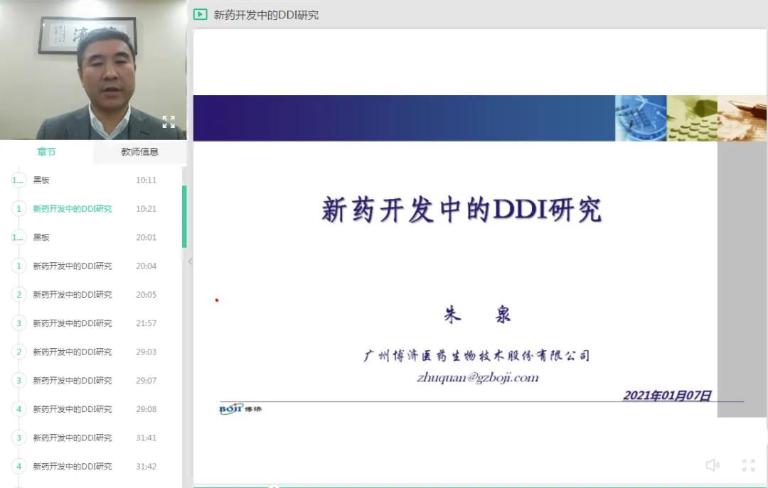 “博濟(jì)研語”第十六講：新藥開發(fā)中的DDI研究！